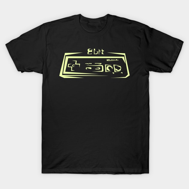 8 BIT T-Shirt by CrimsonsDesign